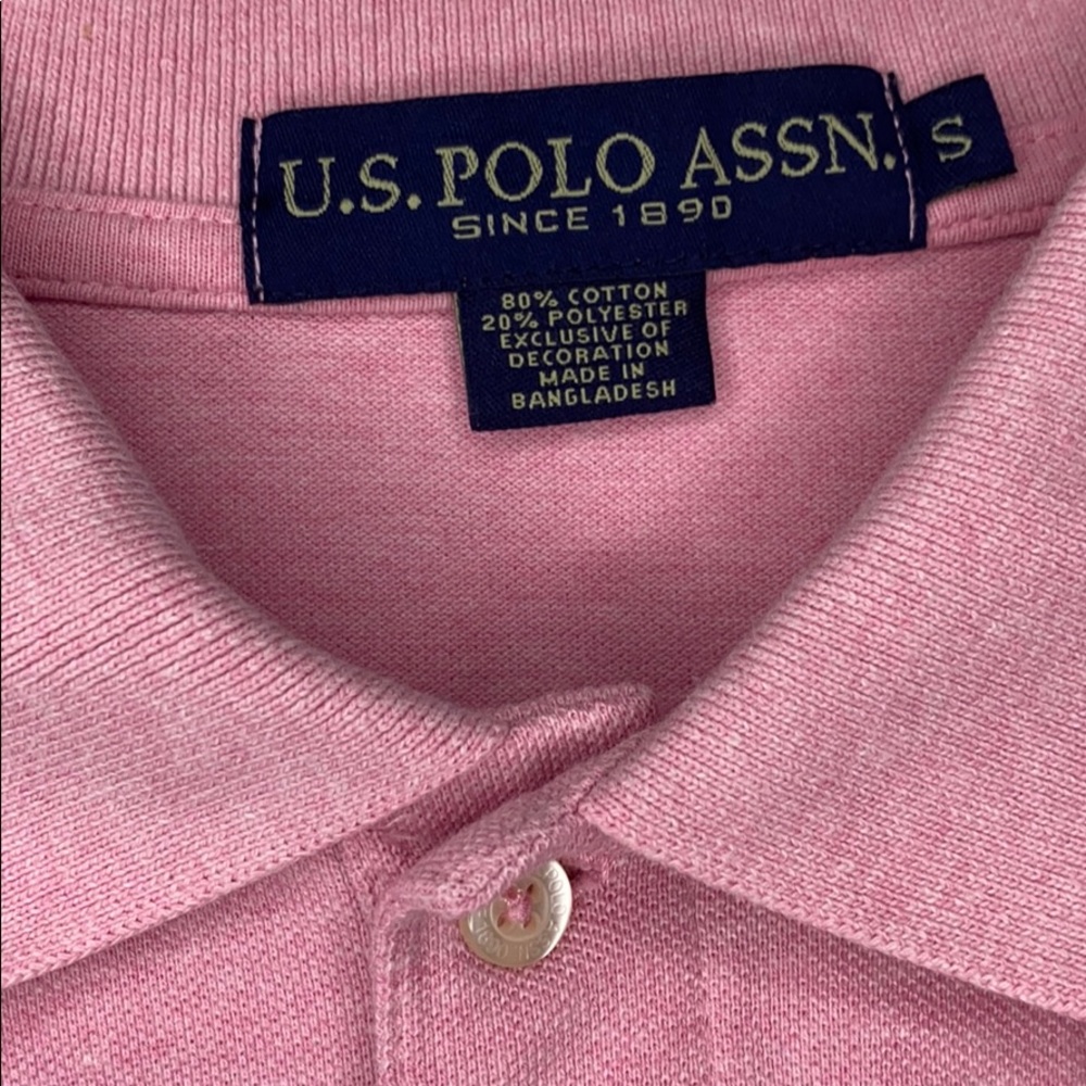 Pink polo - Picture 2 of 2